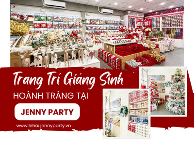 Trang Trí Noel Hoành Tráng Cùng Jenny Party