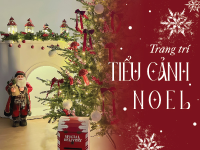 Dịch vụ trang trí Tiểu Cảnh Noel uy tín tại TPHCM