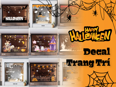 Tổng Hợp Các Mẫu Decal Thiết Kế Halloween Mới Nhất 2024