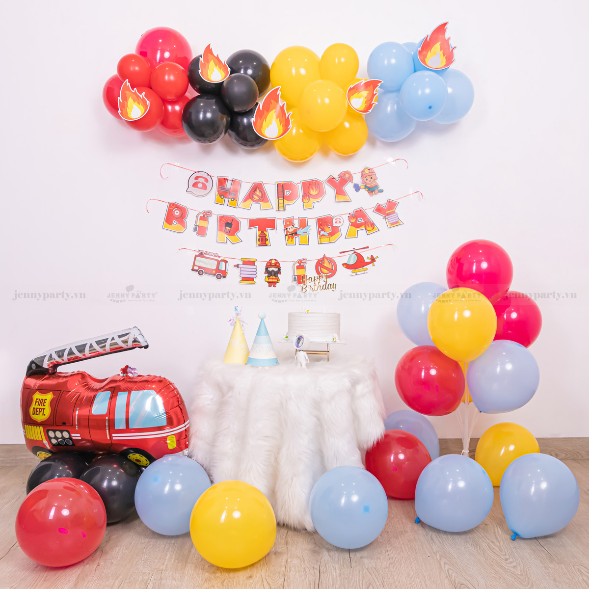 Combo trang trí sinh nhật khủng long KL01  Phụ kiện trang trí sinh nhật  Hazato Party